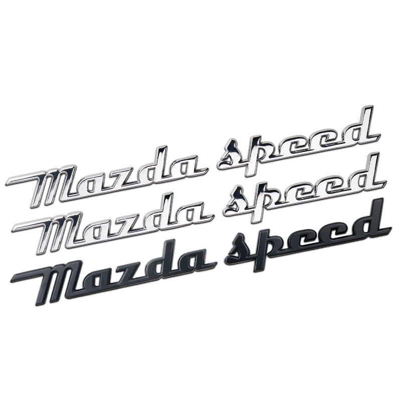 เครื่องหมายโลหะ-ดัดแปลง-สําหรับ-ankospeed-cx-4-atez-mazdaspeed-wordmark