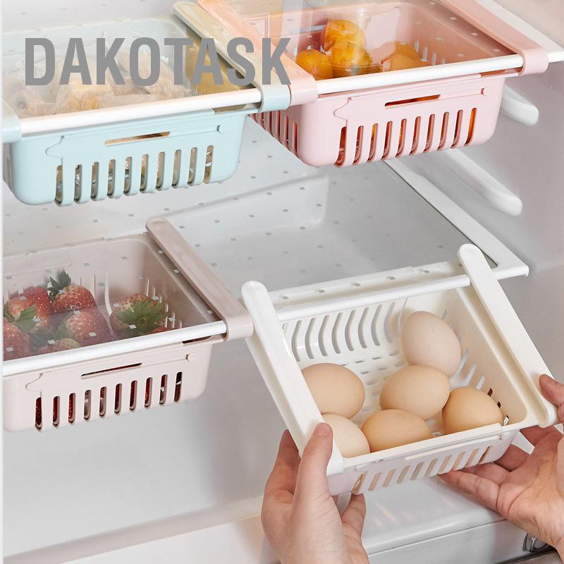 dakotask-ตู้เย็นลิ้นชัก-ออแกไนเซอร์-พับเก็บได้-มัลติฟังก์ชั่น-ประหยัดพื้นที่-กล่องเก็บของในตู้เย็น