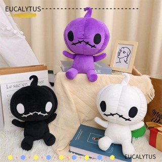 Eutus หมอนตุ๊กตานุ่ม รูปฟักทองฮาโลวีน สีส้ม สําหรับตกแต่งห้องเด็ก