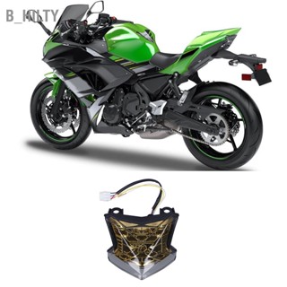 B_HILTY รถจักรยานยนต์ LED ไฟท้ายตำแหน่งด้านหลังไฟเลี้ยวการปรับเปลี่ยน Fit สำหรับ KAWASAKI NINJA650 2017-2019