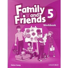 Bundanjai (หนังสือเรียนภาษาอังกฤษ Oxford) Family and Friends 5 : Workbook (P)