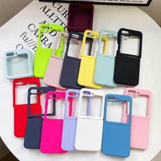 เคสโทรศัพท์มือถือ ซิลิโคน กันกระแทก สีมาการอง สําหรับ Samsung Galaxy Z Flip5 Z Flip5 Flip Z 5