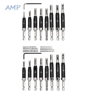 ⚡NEW 8⚡Drill Bit 9/17 Pcs Accessories Efficient For Woodworking High-speed Steel