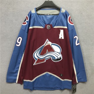 เสื้อกีฬาแขนยาว ลาย Nhl Hockey Jersey ทรงหลวม ขนาดใหญ่ สไตล์ฮิปฮอป สําหรับผู้ชาย และผู้หญิง