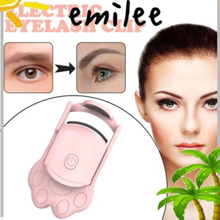 Emilee ที่ดัดขนตา แบบอุ่น ยาว เป็นธรรมชาติ เครื่องมือดัดขนตา