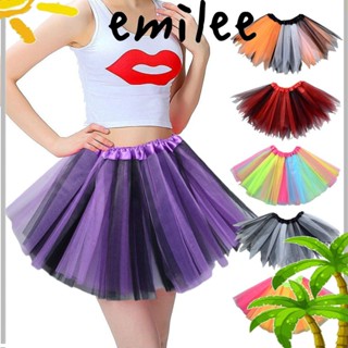 Emilee กระโปรงตูตู กระโปรงเจ้าหญิง สีสันสดใส แฟชั่นฤดูร้อน สําหรับเด็กผู้หญิง