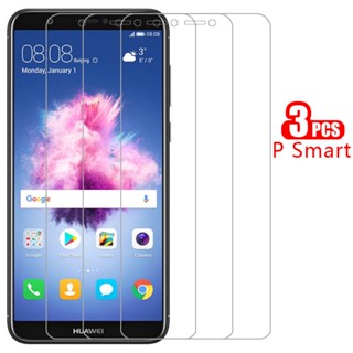 ฟิล์มกระจกนิรภัยกันรอยหน้าจอ สําหรับ huawei p smart screen protector on psmart smar