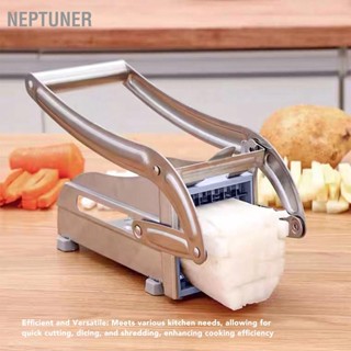 Neptuner เครื่องตัดผักครัว Chopper สแตนเลส 2 ชนิดใบมีด Dicer ผักอเนกประสงค์สำหรับครัวที่บ้าน