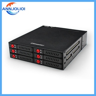 Ann MR-6601 ชั้นวางฮาร์ดดิสก์ 6 ช่อง สําหรับ 2 5 SSD HDD for C