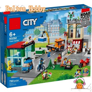 Baltan Toy BH1 บล็อกตัวต่อ รูปเมือง 60292 60060 ของเล่นสําหรับเด็ก EC2