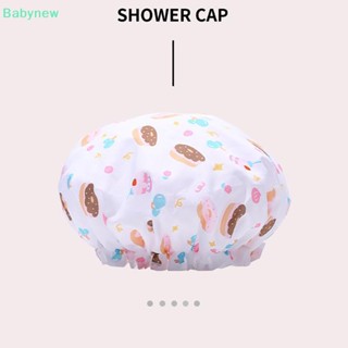 &lt;Babynew&gt; หมวกอาบน้ํา แบบหนาสองชั้น กันน้ํามัน ลายการ์ตูน สําหรับห้องน้ํา สปา ร้านทําผม ลดราคา