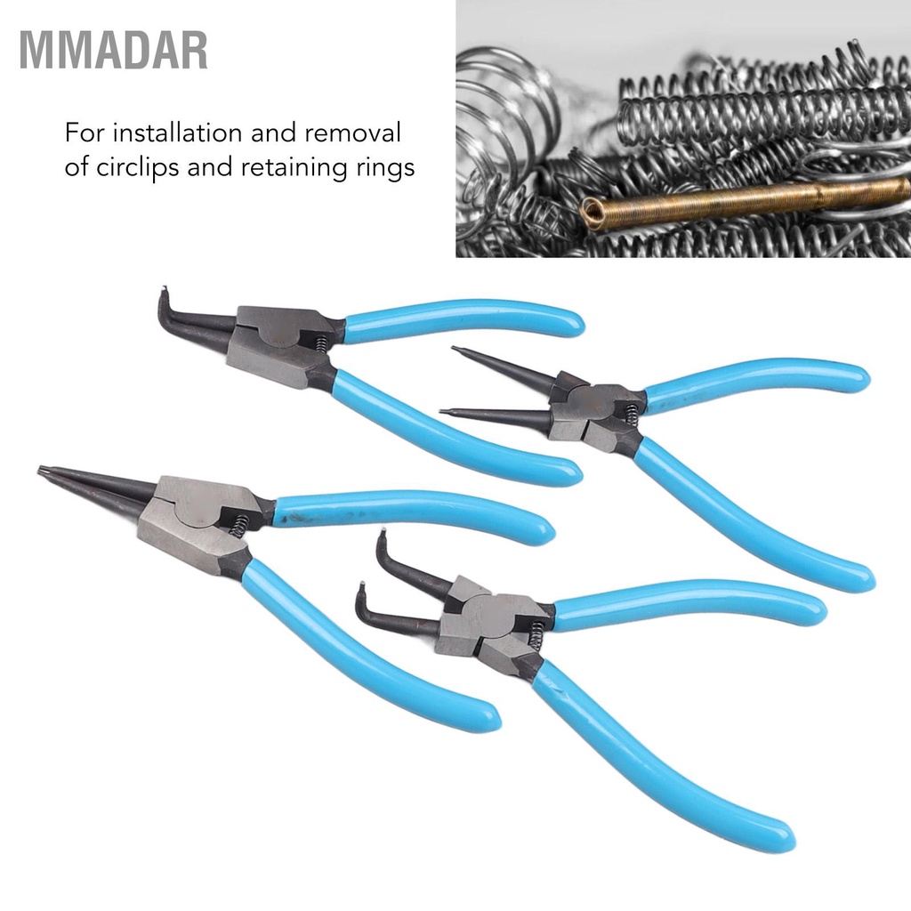 mmadar-4pcs-6-นิ้วคีมแหวน-snap-ภายนอกภายในตรง-bent-jaw-tips-retaining-ring-circlip-pliers-set