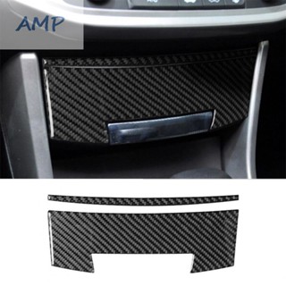 ⚡NEW 8⚡Central Storage Box Cover Trim Storage Box Cover Trim Black Carbon Fiber