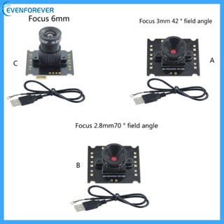 Ev OV9726 บอร์ดโมดูลกล้อง 1MP 3 2 8 6 มม. ยาวโฟกัส รองรับ MJPG YUY2 สําหรับโปรเจคเตอร์จดจําใบหน้า ฟรีไดรฟ์ USB