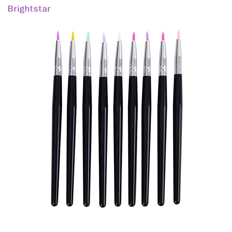 brightstar-แปรงแต่งหน้า-ซิลิโคน-อายไลเนอร์-เครื่องมือแต่งหน้า-เล็บ-diy-แปรงทาเล็บ-แปรงทาสีหน้า-แปรงแต่งหน้า-ความงาม-ใหม่