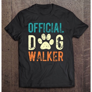 【hot sale】เสื้อยืด พิมพ์ลายสุนัข Walker Dog Owner ของขวัญ สไตล์วินเทจ สําหรับสุนัข