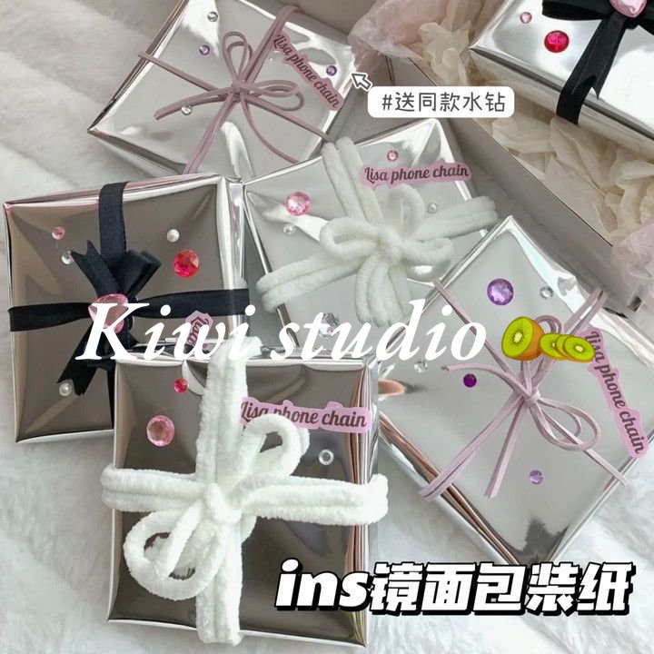 kiwistudio-แพ็กละ-30-ชิ้น-กระดาษห่อของขวัญ-กระดาษแพกเกจจิ้ง-สีเงิน-สําหรับตกแต่งห่อของขวัญ-116