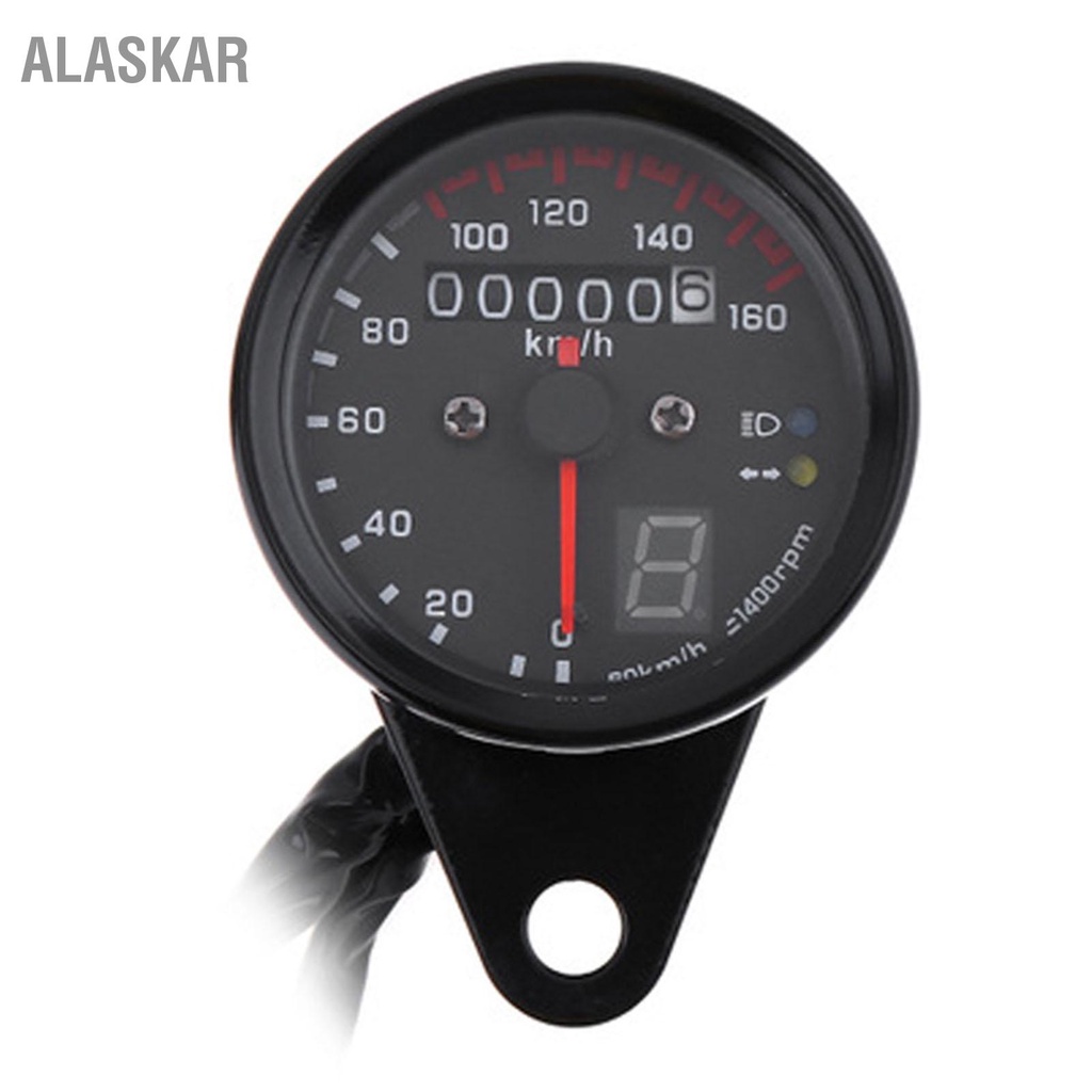 alaskar-รถจักรยานยนต์-speedometer-พร้อมจอแสดงผล-led-backlight-universal-12v-motorbike-odometer
