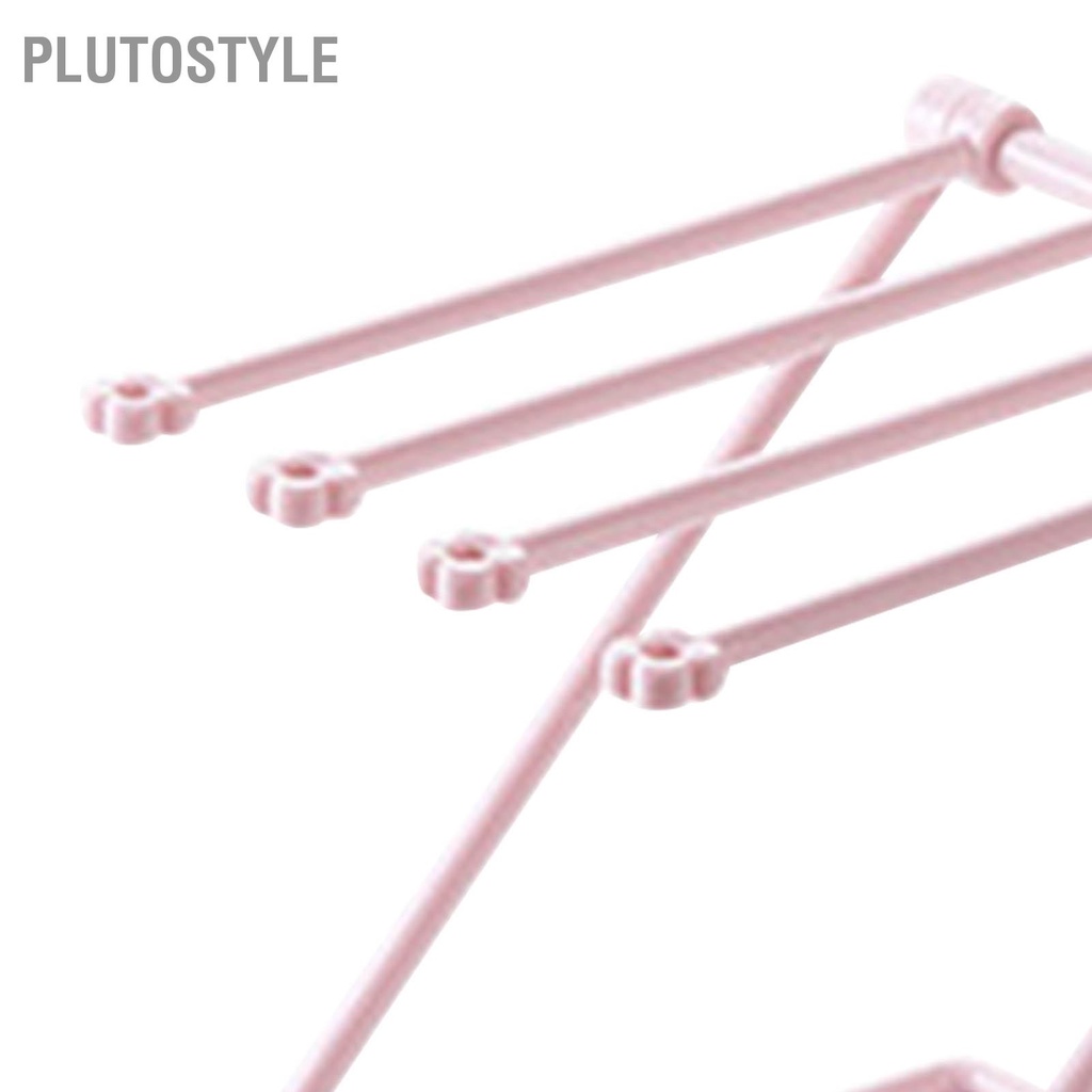 plutostyle-เคาน์เตอร์ผ้าเช็ดจานราวตากผ้า-4-แขนพับผ้าเช็ดมือแนวตั้งยืนจาน-rag-storage-holder-สำหรับห้องครัว