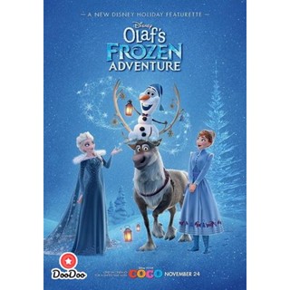 DVD Olaf s Frozen Adventure ผจญภัยแสนสนุกของโอลาฟ (เสียง ไทย/อังกฤษ ซับ ไทย/อังกฤษ) หนัง ดีวีดี