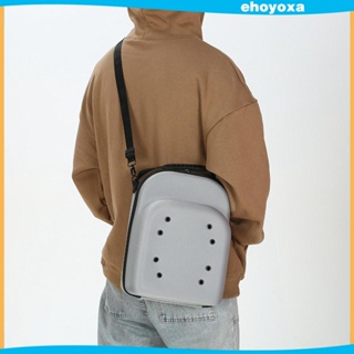 [Ehoyoxa] กระเป๋าเก็บหมวกเบสบอล แบบแข็ง กันฝุ่น สําหรับเดินทาง บ้าน
