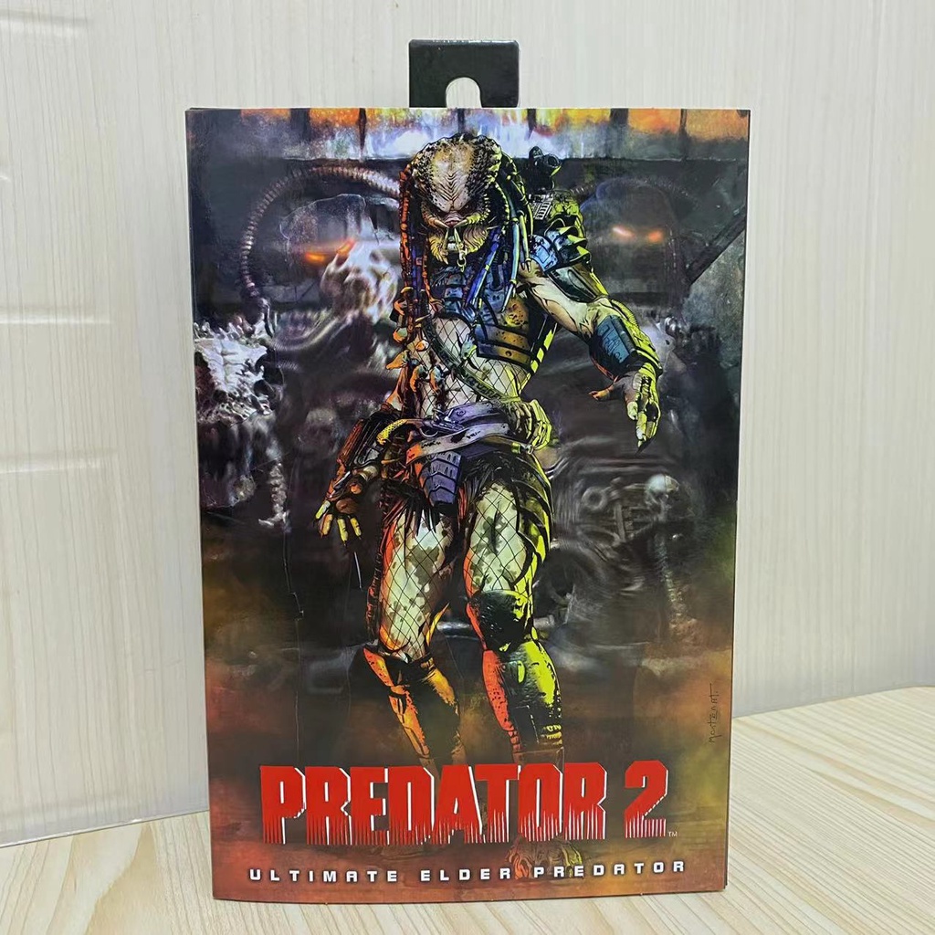 Neca 51429 โมเดลตุ๊กตา Predator Greyback Elder ขยับได้ ขนาด 7 นิ้ว ...