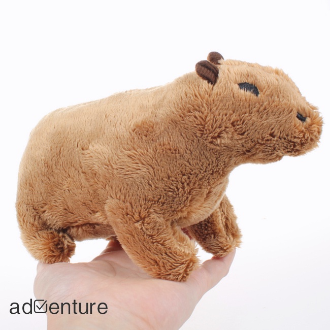 adven-ตุ๊กตานุ่ม-รูปการ์ตูนสัตว์น่ารัก-capybara-ขนาด-20-ซม-ของขวัญวันเกิด