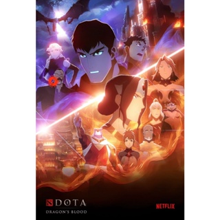 DVD DOTA Dragons Blood Season 2 (2022) เลือดมังกร ปี 2 (8 ตอน) (เสียง ไทย | ซับ ไม่มี) DVD