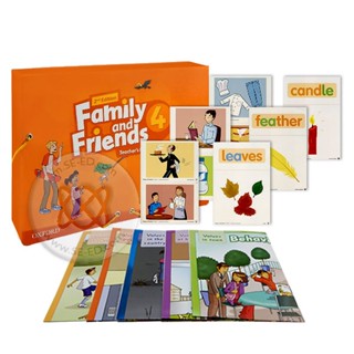 Bundanjai (หนังสือ) Family and Friends 2nd ED 4 : Teachers Resource (Set)