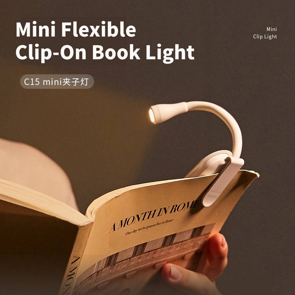 มินิยืดหยุ่น-clip-on-bright-booklight-led-travel-book-โคมไฟอ่านหนังสือ-led-โคมไฟหนังสือไฟสำหรับ-night-study-travel-ดอกไม้