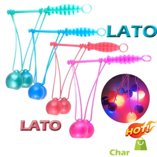 lato LaTo-LaTo ลาโต้ ลาโต้ บอลไวรัส ของเล่นลูกบอลมีไฟ และ ไม่มีไฟ ขนาด4ซม