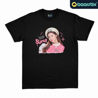 📦พร้อมส่ง Bearstix - เสื้อยืด ลาย Sana - Kaos Twice - Baju Once สไตล์สตรีท T-shirt