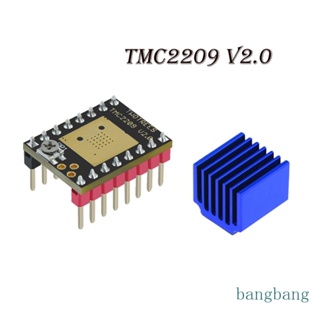 Bang TMC2209 V2 0 สเต็ปมอเตอร์แรงดันไฟฟ้า 5 5-28V 256 ไมโครสเต็ป สําหรับ Reprap Ramps1 4 3D Pri