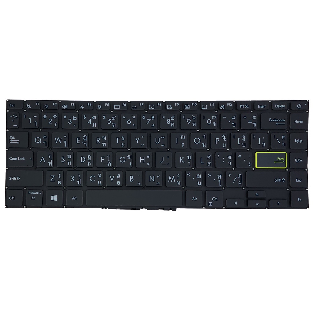 keyboard-notebook-คีย์บอร์ด-เอซุส-asus-e410-e410ma-e410ka-s433-s433eq-s433fa-s433ea-x421-d413