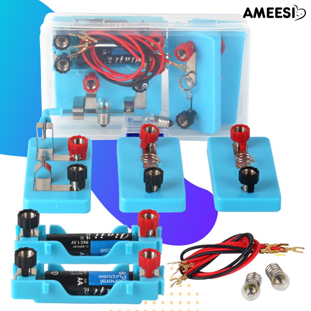 ameesi-ชุดวงจรวงจรไฟฟ้า-เพื่อการเรียนรู้วิทยาศาสตร์-สําหรับเด็ก-1-ชุด