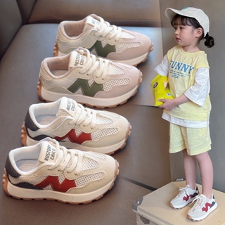 [Do Re Mi] รองเท้าวิ่งแฟชั่นตาข่ายระบายอากาศใหม่สำหรับเด็กผู้หญิง