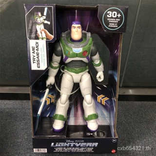 Speedy Shipping ของแท้ ตุ๊กตาหุ่นยนต์นักบินอวกาศ Buzz Lightyear True Story ขยับได้ TQ4D