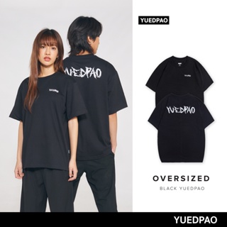  พิมพ์ลาย  ยอดขาย No.1 รับประกันไม่ย้วย 2 ปี เสื้อยืดเปล่า เสื้อยืด Oversize Black