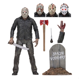 โมเดลฟิกเกอร์ Neca Black FRIDAY FRIDAY THE 13 Jason Deluxe Edition 1980 Edition