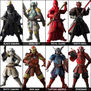 โมเดลฟิกเกอร์ Star Wars Samurai Taisho Death Star Armor Darth Vader Boba Fett Akazonae Royal Guard Taikoyaku ของเล่นสําหรับเด็ก