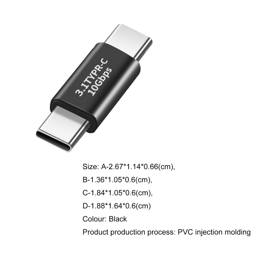 rich2-br-อะแดปเตอร์แปลง-usb-31-type-c-ตัวผู้-เป็นตัวเมีย-90-องศา-สําหรับโทรศัพท์มือถือ