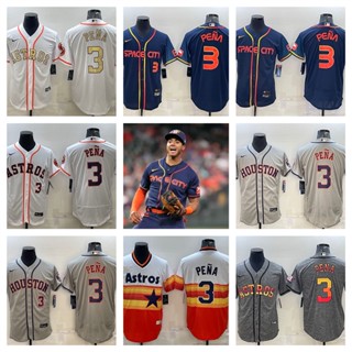 MLB Houston Astros Jeremy Peña เบสบอลเสื้อยืดผู้ชายผู้ชาย