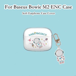 【คุณภาพสูง】เคสหูฟัง แบบนิ่ม สําหรับ Baseus Bowie M2 ENC M2 ENC