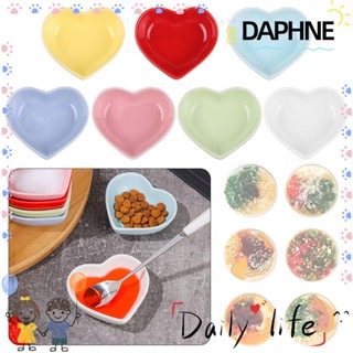 Daphne จานเซรามิค ขนาดเล็ก สําหรับใส่ซอส เครื่องปรุง ขนมขบเคี้ยว