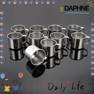 Daphne แก้วกาแฟสเตนเลส โลหะ 200 มล.