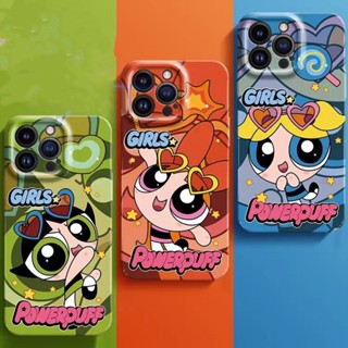 เคสโทรศัพท์มือถือ พลาสติกแข็ง กันกระแทก ลายการ์ตูน The Powerpuff Girls หน้ายิ้ม หรูหรา สําหรับ Huawei Nova 6 7 9 10 SE Pro 7i 5T