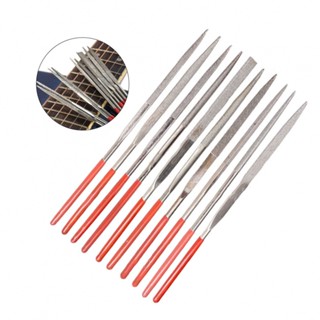 New Arrival~Essential Guitar Tools 10pcs File Set for Fret Nut Saddle Slot Grinding