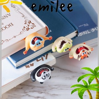 EMILEE ที่คั่นหนังสือ PVC ลายสัตว์ 3D สําหรับสํานักงาน โรงเรียน