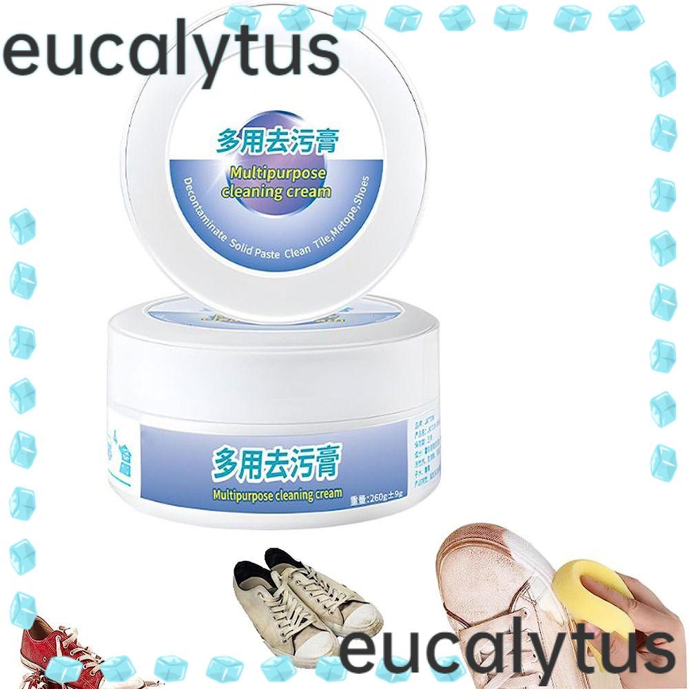 eucalytus1-ครีมทําความสะอาดรองเท้า-ขจัดคราบ-แบบพกพา-ทําความสะอาดง่าย-สีขาว-ดํา