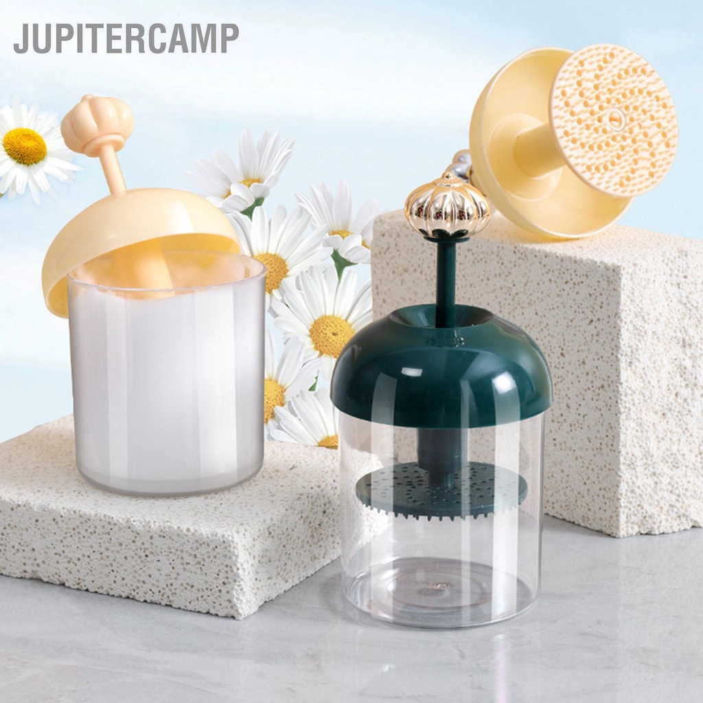 jupitercamp-ถ้วยโฟมทำความสะอาดผิวหน้าแบบพกพารวดเร็วฟองความพยายามบันทึกเครื่องทำฟองแส้ใส